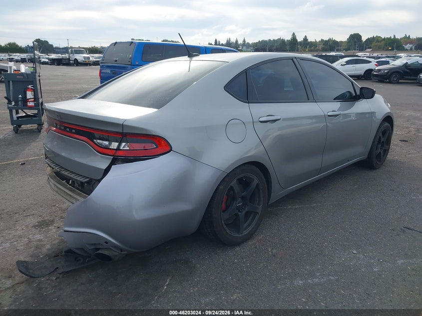 Vin: 1c3cdfbb3fd266301, lot: 46702936, dodge dart sxt 20154