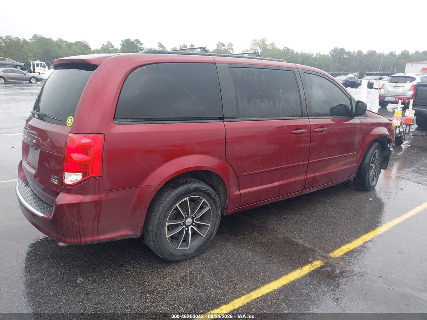 Vin: 2c4rdgeg5hr792187, lot: 46702954, dodge grand caravan gt 20174