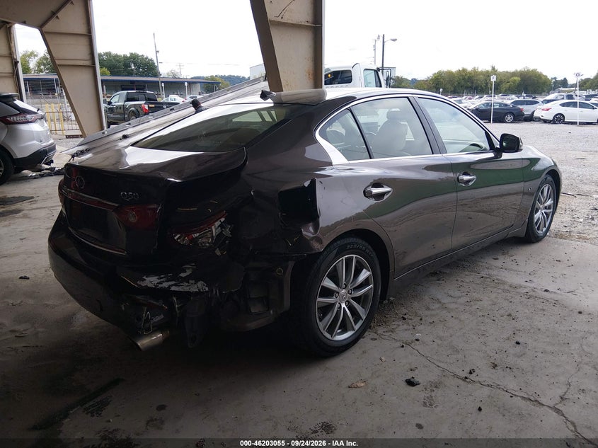 Vin: jn1bv7ar9em694433, lot: 46702968, infiniti q50 premium 20144