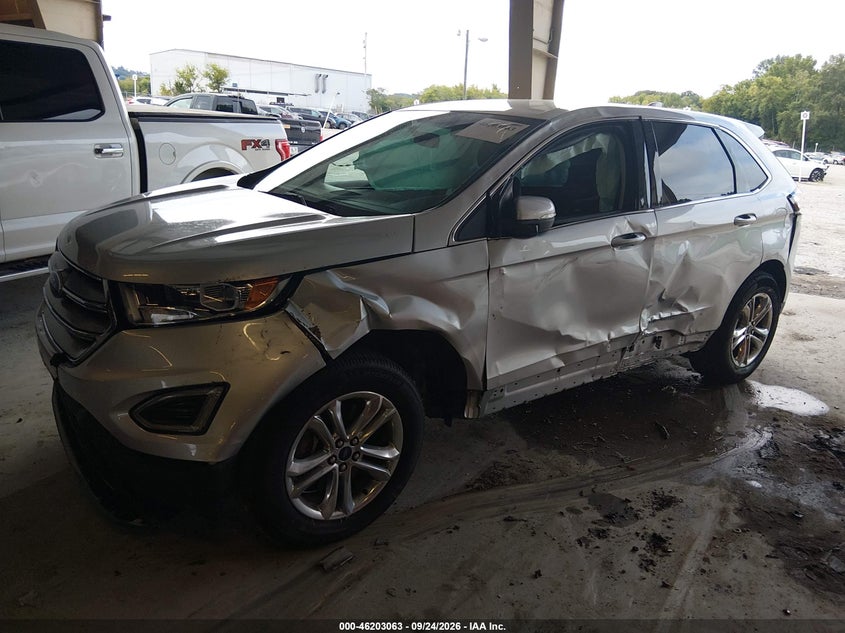 Vin: 2fmpk4j99hbc62019, lot: 46702975, ford edge sel 20172
