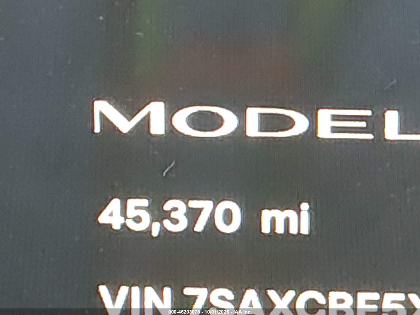 TESLA MODEL X 2023 VIN 7SAXCBE5XPF404668