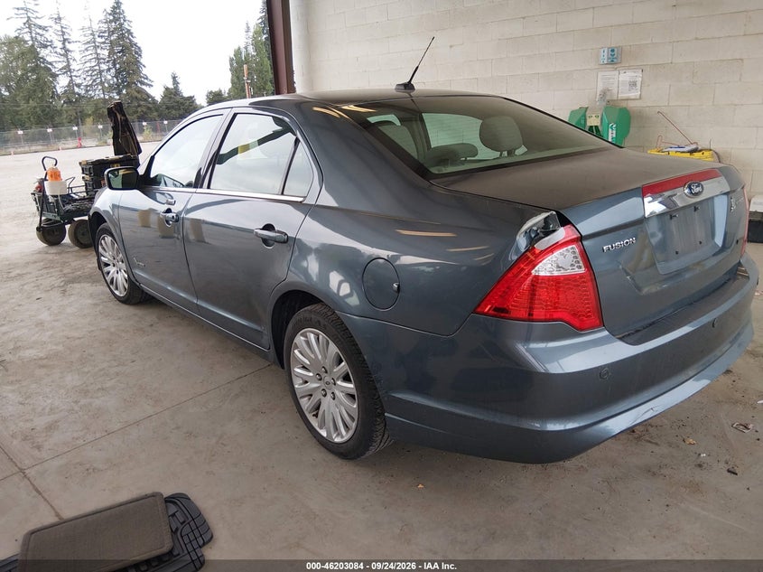Vin: 3fadp0l30cr262744, lot: 46702996, ford fusion hybrid 20123