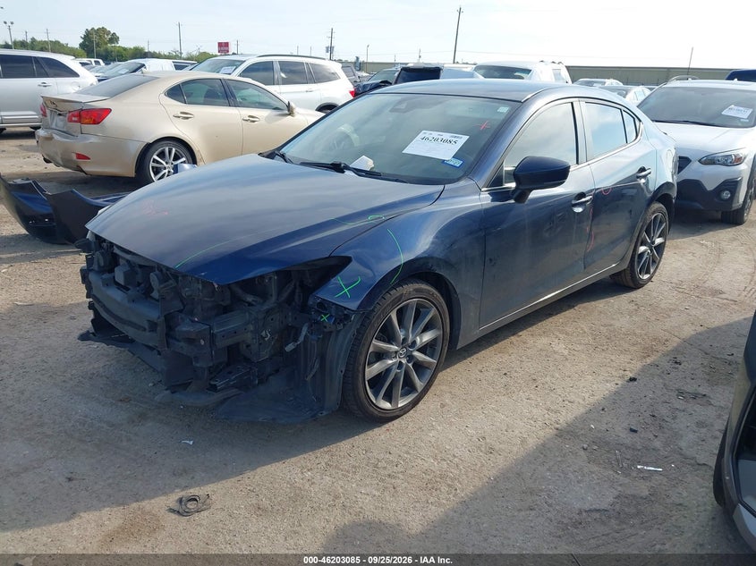 Vin: 3mzbn1v30jm210547, lot: 46702997, mazda mazda3 touring 20182