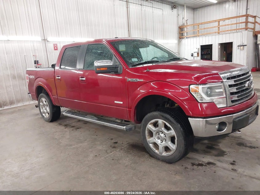 Vin: 1ftfw1et8dkf57427, lot: 46702998, ford f-150 lariat 2013 img_1