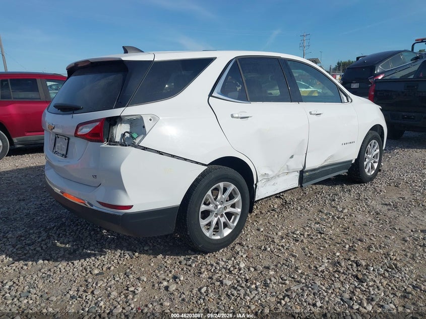 Vin: 3gnaxjev4jl114816, lot: 46702999, chevrolet equinox lt 20184