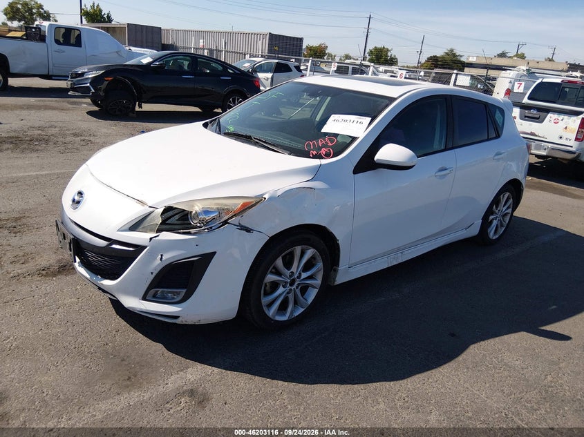 Vin: jm1bl1h67a1284785, lot: 46703028, mazda mazda3 s grand touring 20102