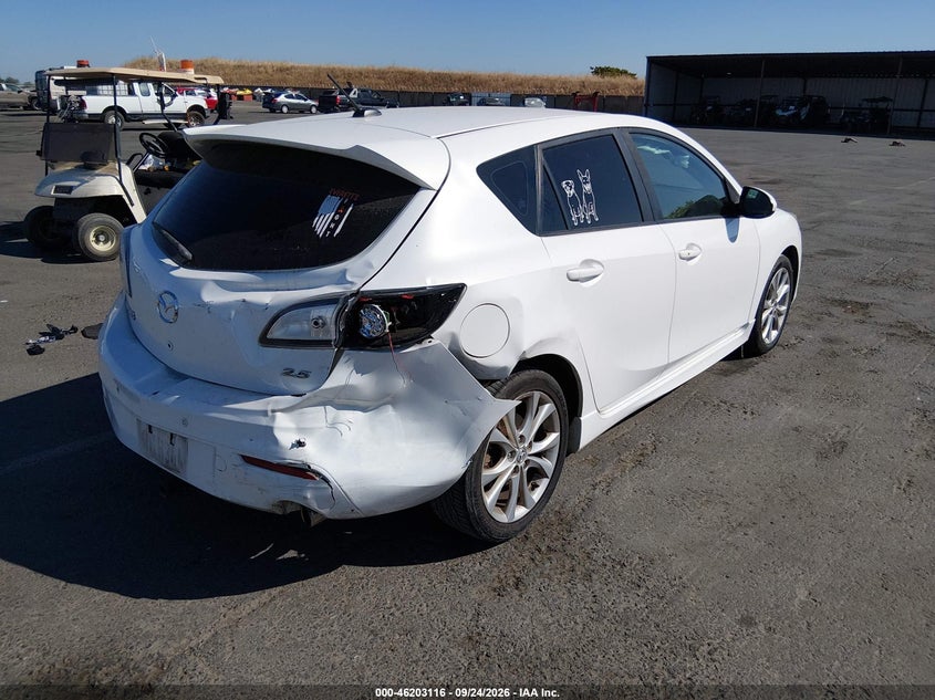 Vin: jm1bl1h67a1284785, lot: 46703028, mazda mazda3 s grand touring 20104