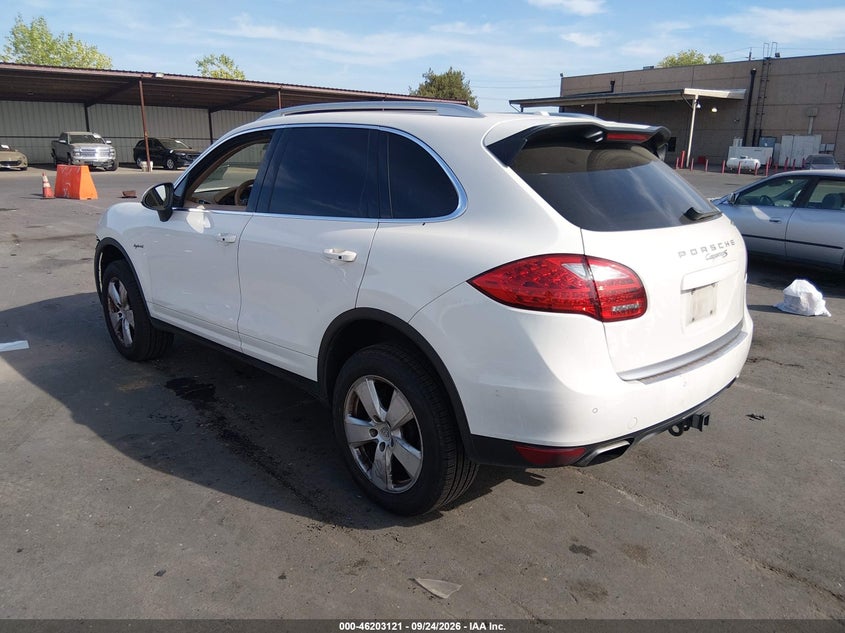 Vin: wp1ae2a29bla92811, lot: 46703033, porsche cayenne hybrid s 20113