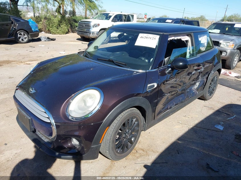 Vin: wmwxm5c58ft940719, lot: 46703037, mini cooper hardtop cooper (m6) 20152