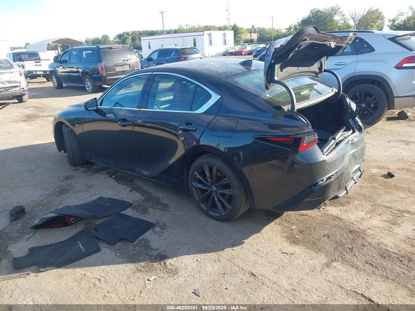 Vin: jthbz1e26r5036627, lot: 46703063, lexus is 350 f sport design 20243