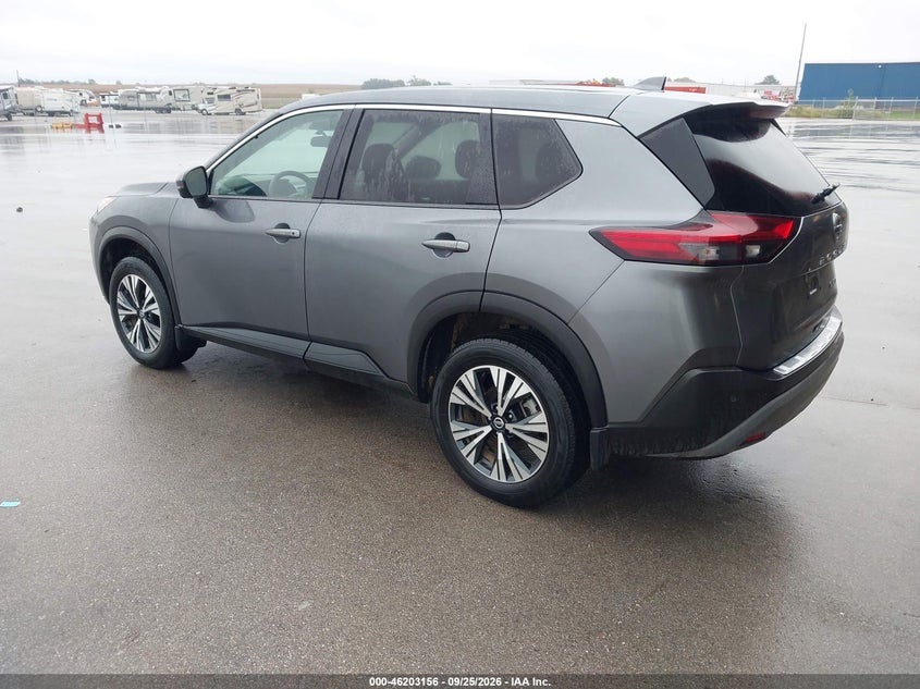 Vin: 5n1at3bb7mc824847, lot: 46703068, nissan rogue sv intelligent awd 20213