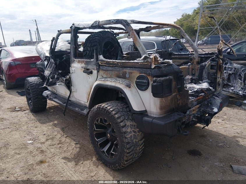 Vin: 1c4hjxeg6kw555002, lot: 46703073, jeep wrangler unlimited sahara 4x4 20193