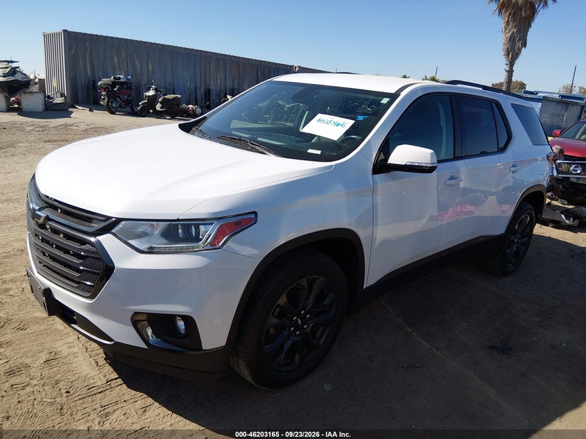 Vin: 1gnerjkx1jj150987, lot: 46703077, chevrolet traverse rs 20182