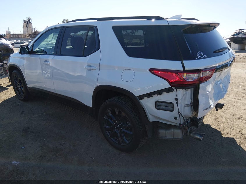 Vin: 1gnerjkx1jj150987, lot: 46703077, chevrolet traverse rs 20183