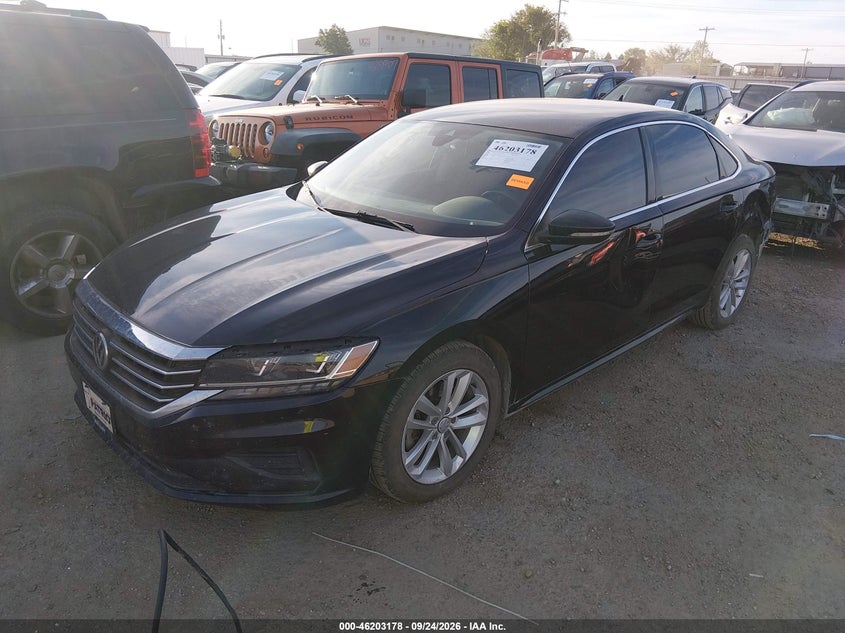 Vin: 1vwsa7a31lc006655, lot: 46703090, volkswagen passat 2.0t se 20202