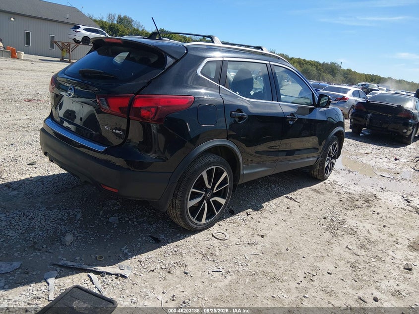 Vin: jn1bj1cr8jw600689, lot: 46703100, nissan rogue sport sl 20184