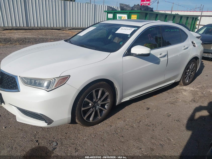 2018 Acura TLX, Удар ззаду, IAAI, VIN 19UUB2F50JA009692 — фото 2