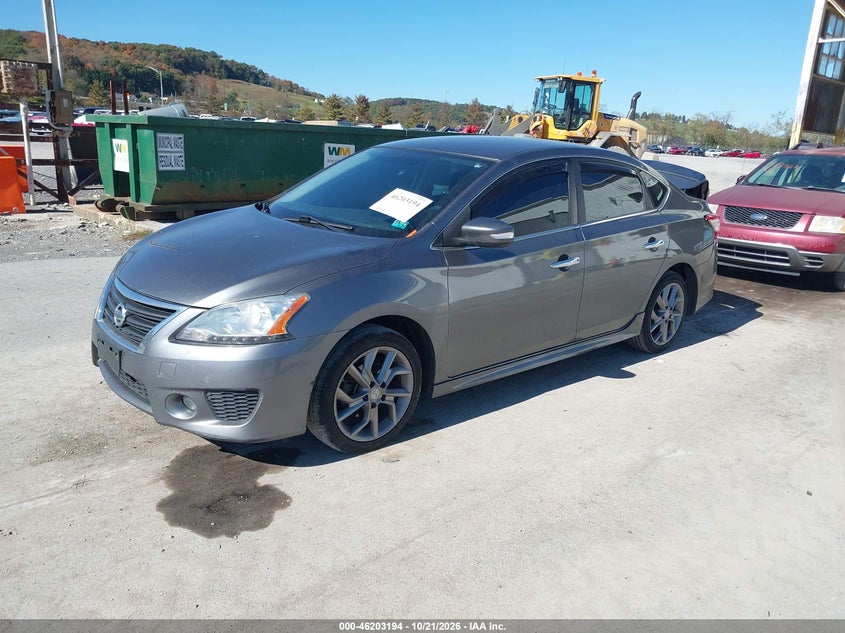 Vin: 3n1ab7ap9fy313441, lot: 46703106, nissan sentra sr 20152