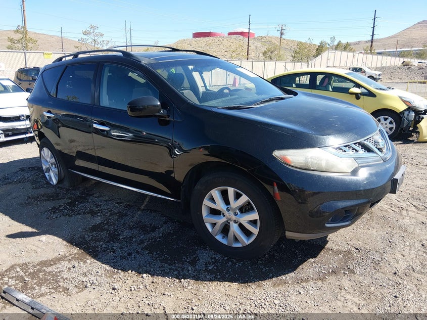 Vin: jn8az1mw7bw155146, lot: 46703110, nissan murano sv 2011 img_1