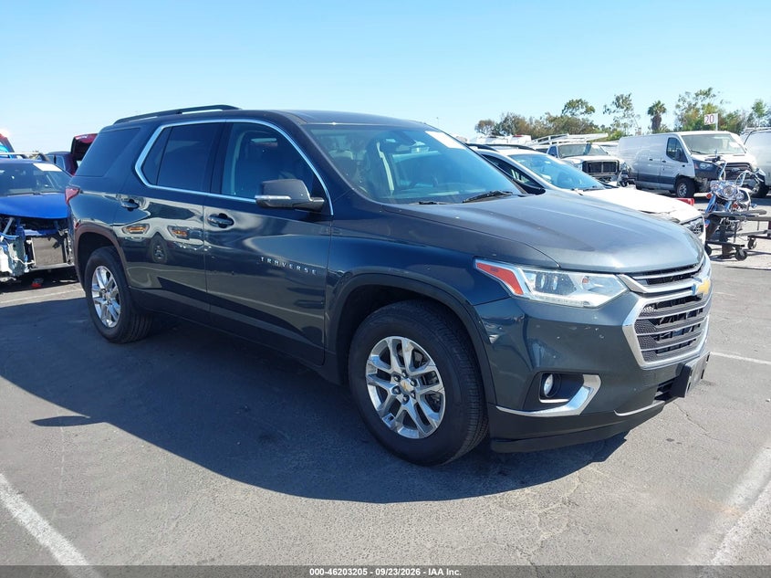 Vin: 1gnergkw7mj143816, lot: 46703117, chevrolet traverse fwd lt cloth 2021 img_1