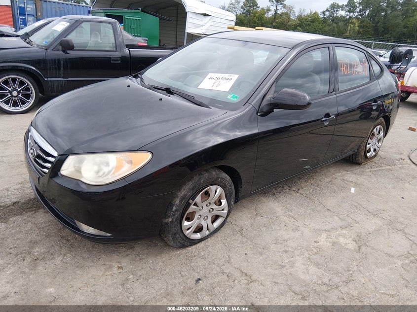 Vin: kmhdu4ad0au180665, lot: 46703121, hyundai elantra gls 20102
