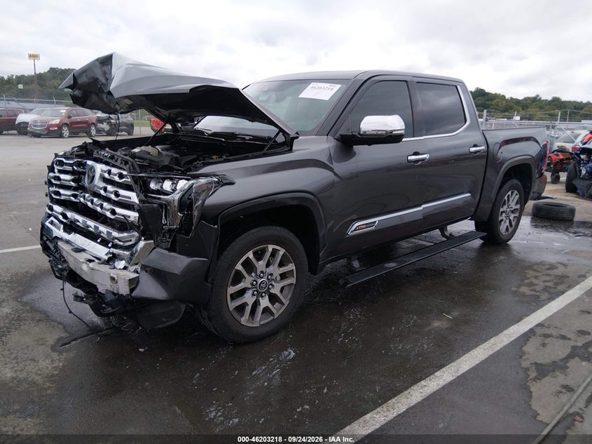 Vin: 5tfma5ab8nx014982, lot: 46703130, toyota tundra 2wd 1794 edition 20222