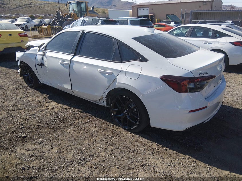 Vin: 2hgfe4f87th318389, lot: 46703134, honda civic hybrid sport/sport touring 20263