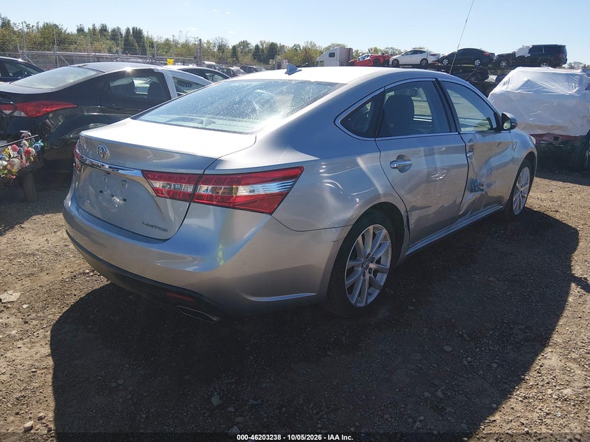 Vin: 4t1bk1eb8fu187746, lot: 46703149, toyota avalon limited 20154