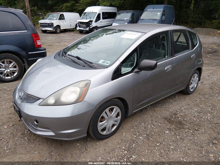 2009 Honda Fit, Звичайний знос, IAAI, VIN JHMGE88259S055015 — фото 2
