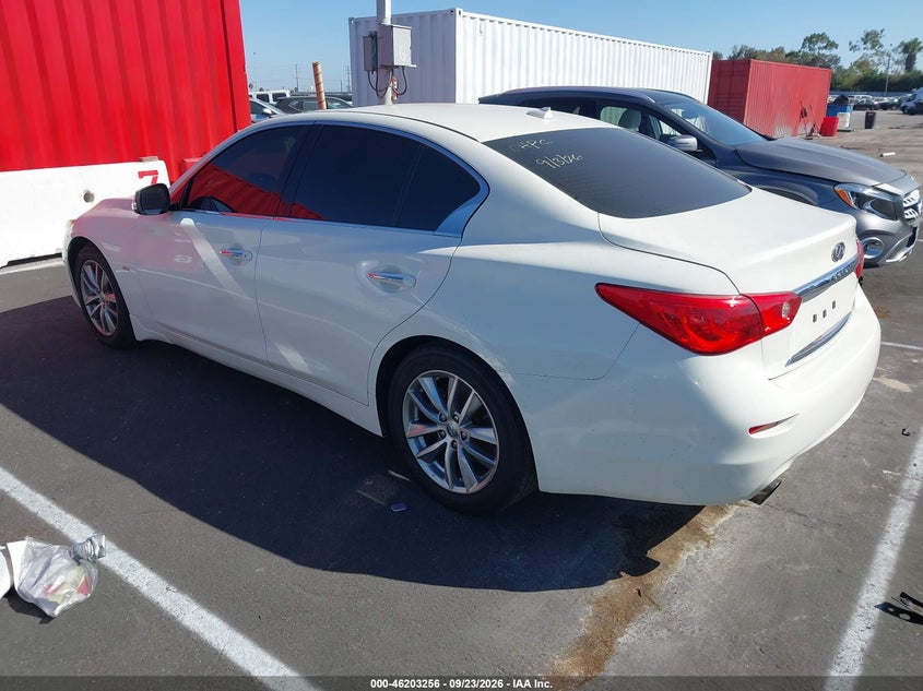 Vin: jn1ev7ap6hm733169, lot: 46703168, infiniti q50 3.0t premium 20173