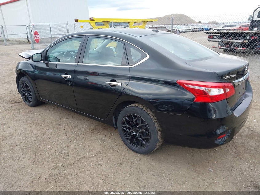Vin: 3n1ab7ap1hy299263, lot: 46703177, nissan sentra sv 20173