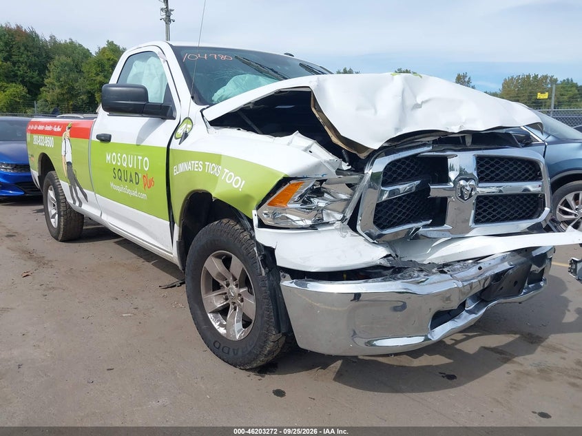 Vin: 3c6jr6dg0kg662316, lot: 46703184, ram 1500 classic tradesman 2019 img_1