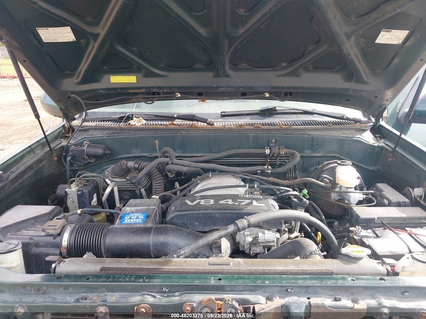 TOYOTA SEQUOIA 2002 VIN 5TDBT48A82S079289
