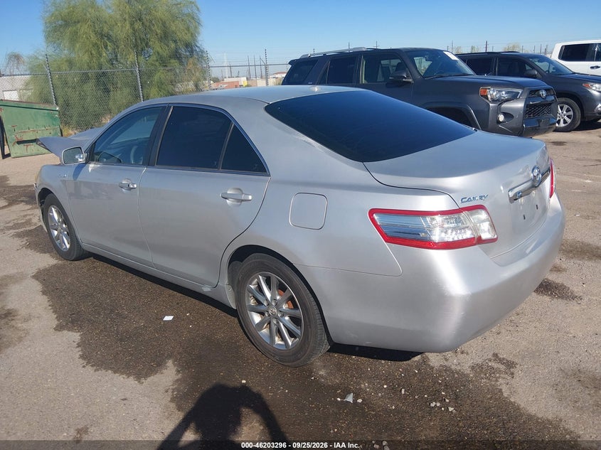 TOYOTA CAMRY HYBRID 2011 VIN 4T1BB3EK9BU127089