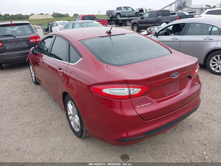Vin: 1fa6p0h78g5124995, lot: 46703225, ford fusion se 20163