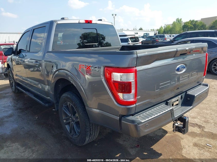 Vin: 1ftfw1e53mfa50199, lot: 46703228, ford f-150 lariat 20213