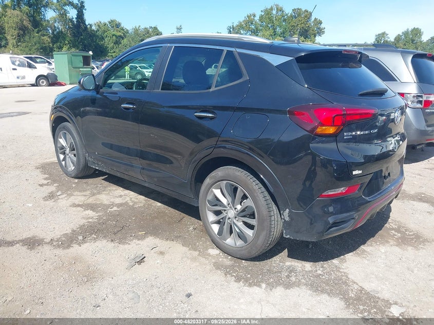 Vin: kl4mmesl1pb078676, lot: 46703229, buick encore gx select awd 20233