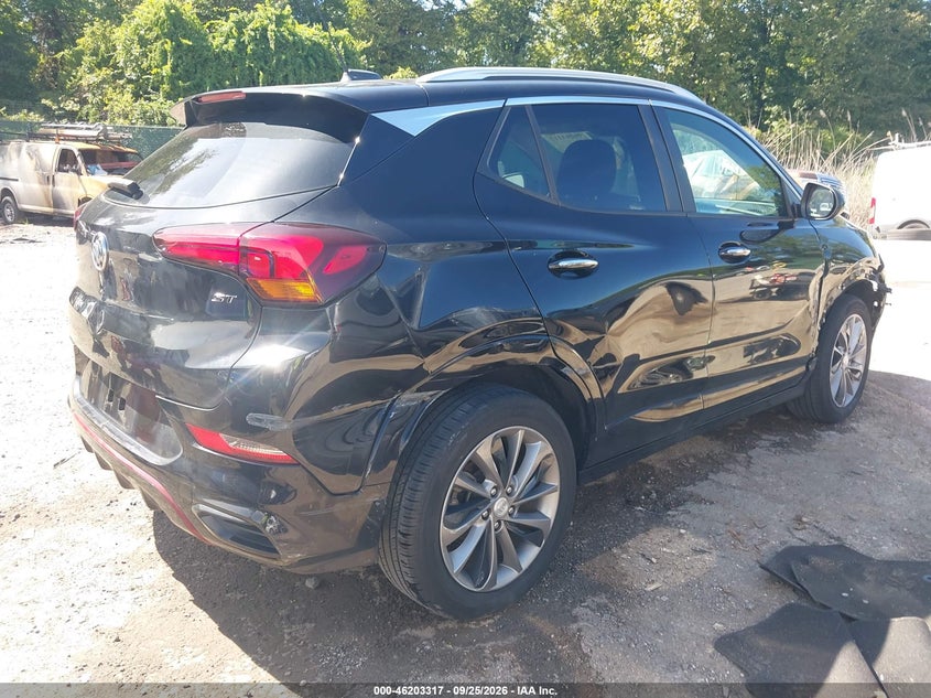 Vin: kl4mmesl1pb078676, lot: 46703229, buick encore gx select awd 20234