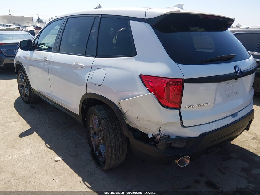 Vin: 5fnyf7h58nb001710, lot: 46703232, honda passport 2wd ex-l 20223