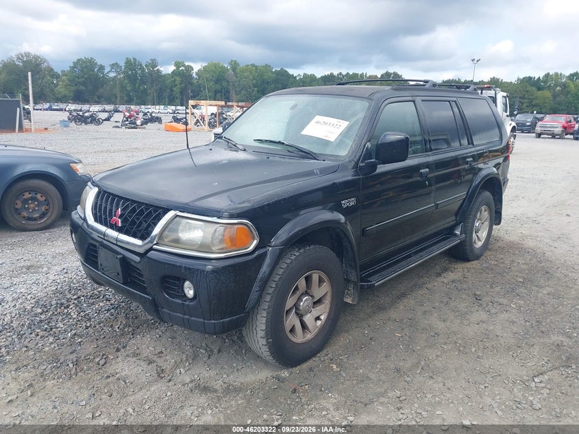 2000 Mitsubishi Montero Sport Ltd, Normal Wear & Tear, IAAI, VIN JA4LS41R2YP036314 — photo 2
