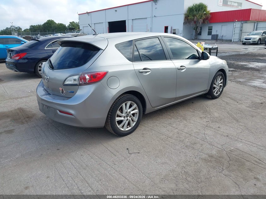 Vin: jm1bl1l78d1743052, lot: 46703247, mazda mazda3 i touring 20134