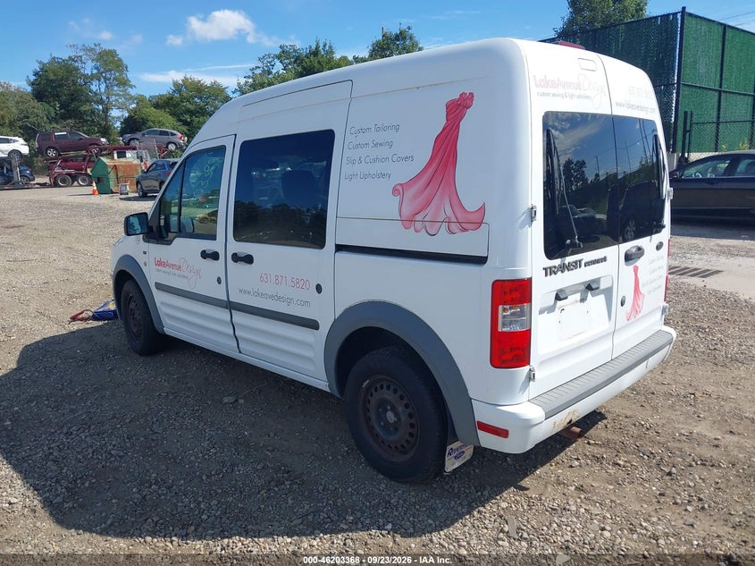 Vin: nm0ls6bn2at031895, lot: 46703280, ford transit connect xlt 20103