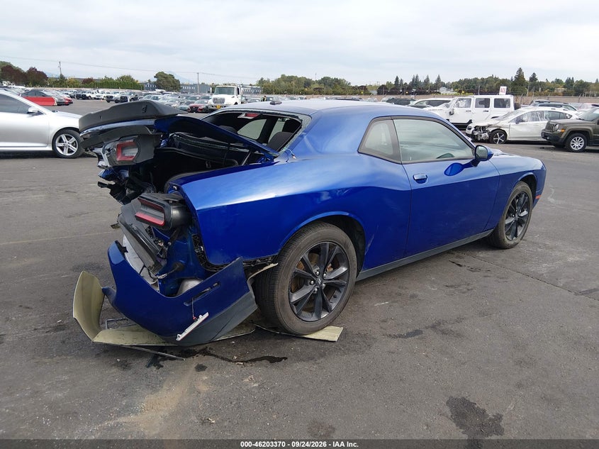 Vin: 2c3cdzgg0mh607532, lot: 46703282, dodge challenger sxt awd 20214