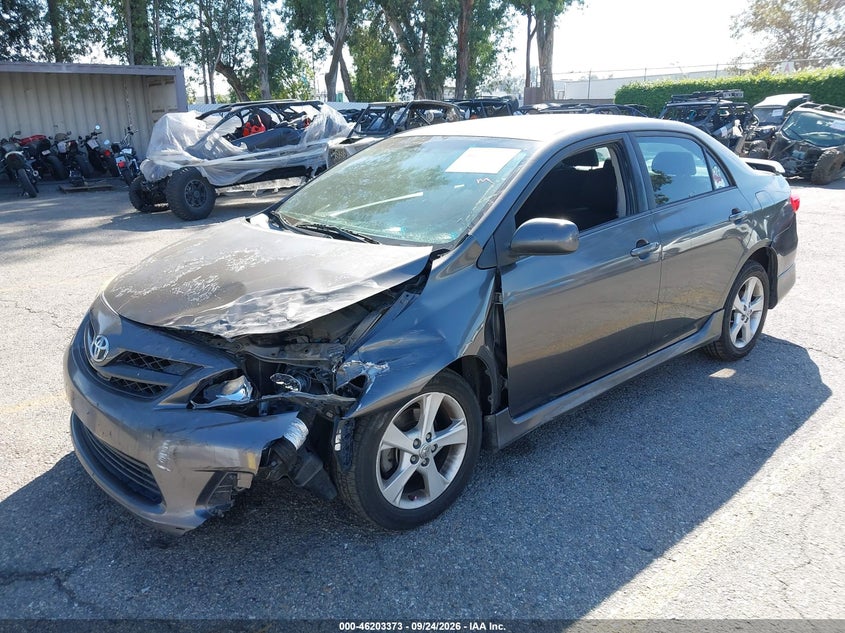 Vin: 5yfbu4eexdp119047, lot: 46703285, toyota corolla s 20132