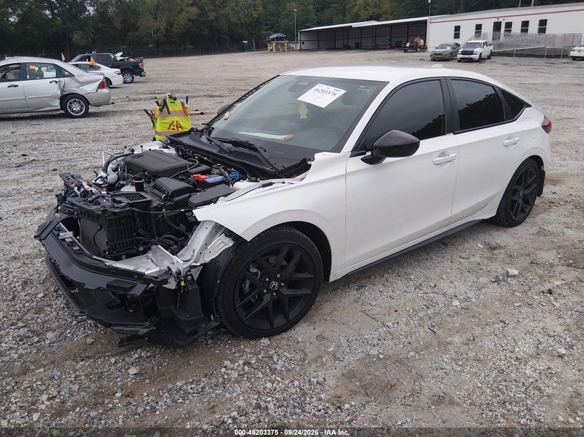 Vin: 19xfl2h8xte002972, lot: 46703287, honda civic sport 20262