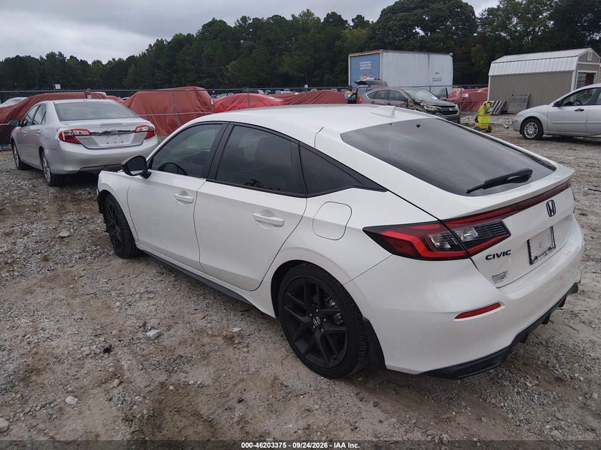 Vin: 19xfl2h8xte002972, lot: 46703287, honda civic sport 20263