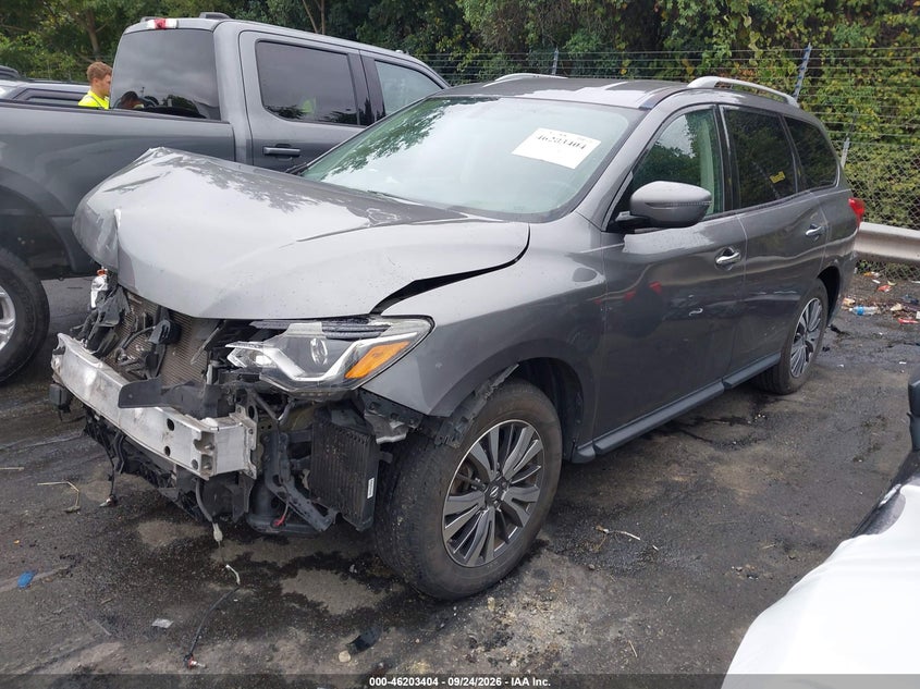 Vin: 5n1dr2mn9jc660137, lot: 46703316, nissan pathfinder sv 20182