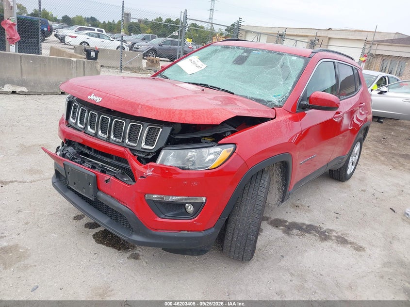 Vin: 3c4njdbbxmt504976, lot: 46703317, jeep compass latitude 4x4 20212