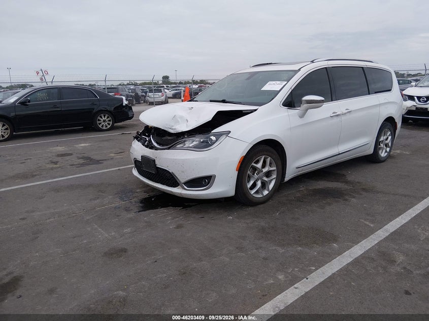 Vin: 2c4rc1gg4lr171707, lot: 46703320, chrysler pacifica limited 20202