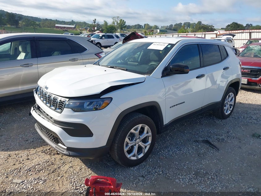 Vin: 3c4njdan6rt170223, lot: 46703335, jeep compass sport 4x4 20242